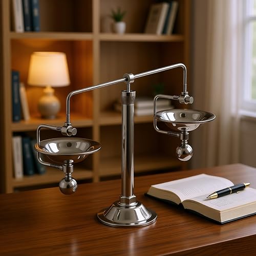 Sunnytech Balance Physics Steel Balancing Kinetic Art Decompressive Science Psychology Home Office Toy for Desk Decor WJ153 - style: WJ153