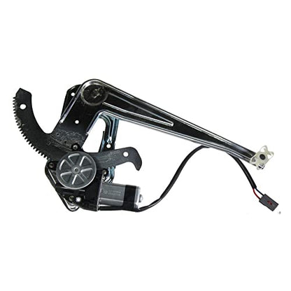 TRQ Front Left Power Window Regulator & Motor Assembly Drivers Side - style: WRA51255