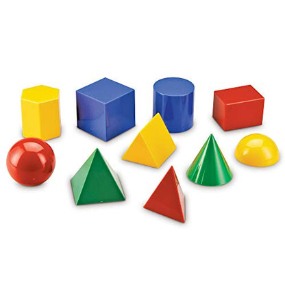Learning Resources Large Plastic Geometric Solids