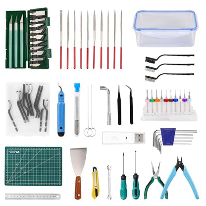 Sovol 3D Printer Tools Kit, 78PCS 3D Printer Accessories for Deburring - style: 78 Pcs