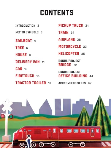 Origami City Kit: Fold Your Own Cars, Trucks, Planes & Trains!: Kit Includes Origami Book, 12 Projects, 40 Origami Papers, 130 Stickers and City Map (Tuttle Specials)