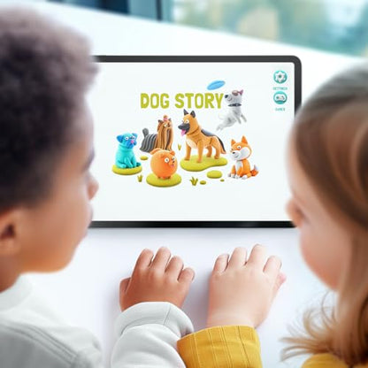 HEY CLAY Dog Story Air Dry Clay Kit for Kids Toys 6-8 Years Sculpting Set - color: Dog Story