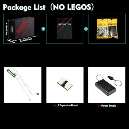 LocoLee LED Light Kit Compatible with LEGO Princess Market Adventure 43246 (Lights Only, No Models) Creative Lighting Set Accessories Compatible with LEGO 43246 for Adults