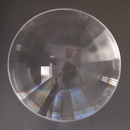 2-Pack Large Fresnel Lenses Φ300mm(11.81") Focal Length 260mm Acrylic Magnifier for Solar Heating,Solar Cooking,Visual Education. (Focal Length 260mm) - size: Focal length 260mm