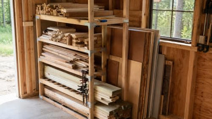 Workbench and Shelving Hardware Kit - Galvanized Steel Workbench Bracket Kit - 8PCS Workbench Brackets with 100 Upgraded 201 SS Screws - 2x4 Workbench Kit for Custom Size Table - Fits 1.5"x3.5" Lumber