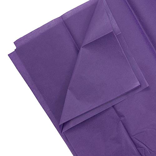 JAM PAPER Tissue Paper - Purple - 10 Sheets/Pack - color: Purple, size: 10 Count (Pack of 1)