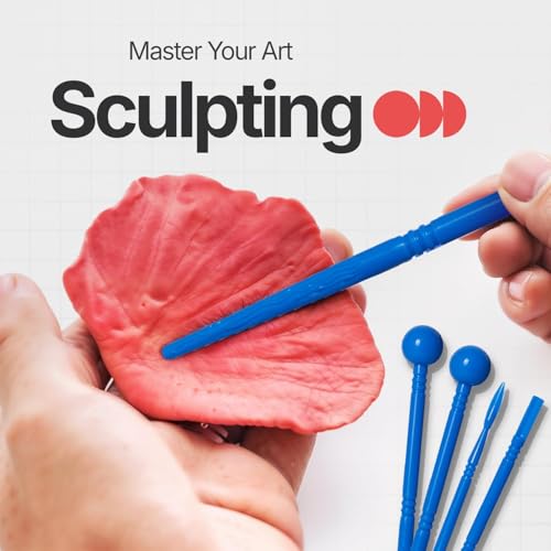 19 Pcs Clay Sculpting Tools, Polymer Clay Tools & Air Dry Clay Accessories - size: Pack of 19
