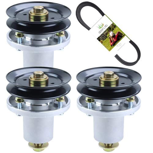 3PK 601804 Spindle Assembly with 604665 Spindle Pulley 602078 Belt - size: 3x601804E