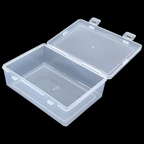 Rectangular Clear Plastic Storage Containers, 5x3.46x1.69in - size: 5 x 3.46 x 1.69 inch