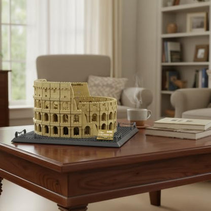Roman Colosseum Building Block Set – 1756 Pieces, Italy Colosseum - style: Roman Colosseum