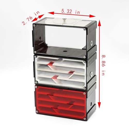 Ant Nest Unlimited Connection Adult Ant Farm Acrylic Transparent Ant Observation Behavior Research Live Ant and Queen Ant Education Ant Nest Suitable for Children and Enthusiasts - size: T2