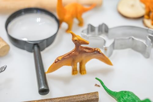 Dinosaur Playdough Kit - Figures, Fossils & Dino Eggs - style: Dinosaur Playdough Kit