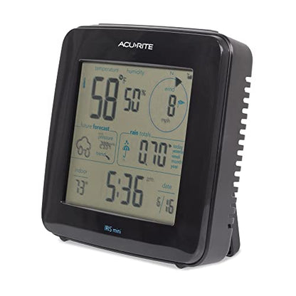 AcuRite Iris (01122M) Weather Station with Wireless Mini Display - color: Monochrome Screen