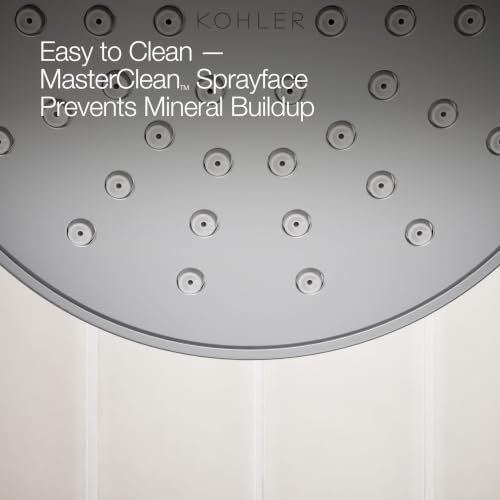 KOHLER TS35322-4G-CP, Elate Rite-Temp Tub and Shower Trim with Single Function 1.75 GPM Showerhead, Polished Chrome, Sleek Tub and Shower Kit, Easy to Clean - color: Polished Chrome, size: 1.75 GPM