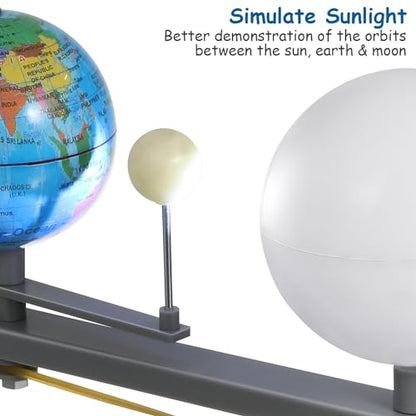Vaguelly Sun Earth Moon Model Astronomy Teaching Tool for Classroom