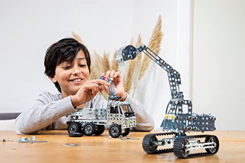 Eitech Starter Series Quad Construction Set & Educational Toy - Intro to Engineering & STEM Learning, Life-Like Steel Frame Replica for Ages 6 and Up