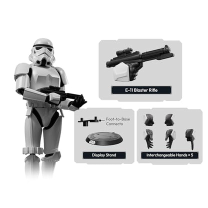 Blokees - Star Wars EPV: The Empire Strikes Back - CC02 Series - Stormtrooper - Assembly Required - No Tools - No Paint - No Glue - No Cutting - Age 14+
