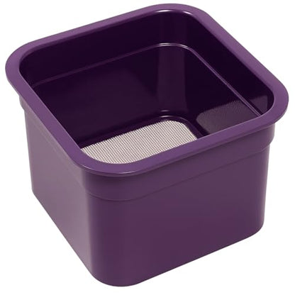 Sluice Fox mini Classifier Screen Gold panning Kits, Stainless Steel Screen mesh sifting Sieve Prospecting and gem Sorting; Shark Tooth sift Sifter - color: #20 Mesh Screen (400 holes per sq.in.) Purple
