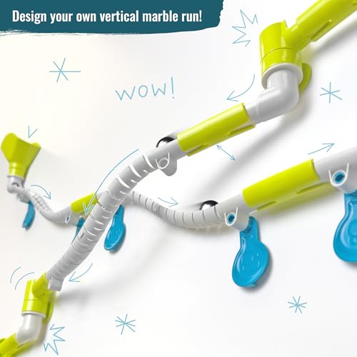 Gecko Run: Marble Run Flex-Corner Expansion Pack