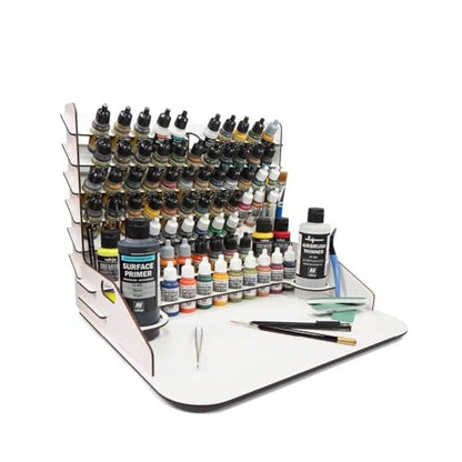Vallejo - Paint Display and Work Station with Vertical Storage