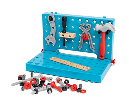 BRIO Builder - 34596 Builder Working Bench | Educational Construction Toy for Kids Age 3 Years Up