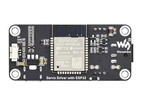 Waveshare ESP32 Servo Driver Expansion Board Built-in WiFi Dedicated Driver Board Designed for Serial Bus Servos