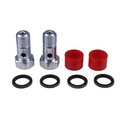 IEQFUE 2PCS Pump Overflow Valve 1417413047 1467445003 3941156 P7100 Compatible with Dodge Cummins 5.9L 1998-2002 As Pictures Show