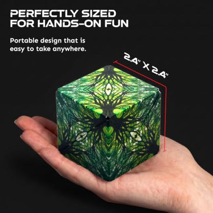 Shashibo DODECA Magnetic Puzzle Cube, Stress Relief Fidget Toy - color: Elements, size: DODECA