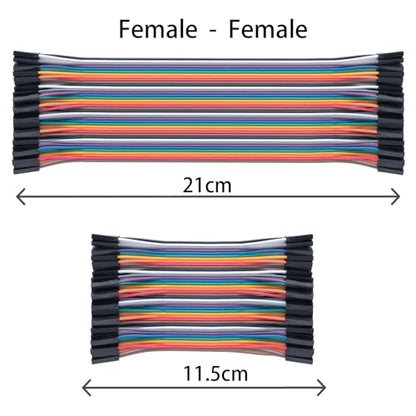 Aypzuke 10cm+20cm+30cm 360pcs Breadboard Jumper Wires Cable Kit Male to Female, Male to Male, Female to Female Compatible for Arduino Projects and Raspberry Pi - size: 10cm+20cm+30cm