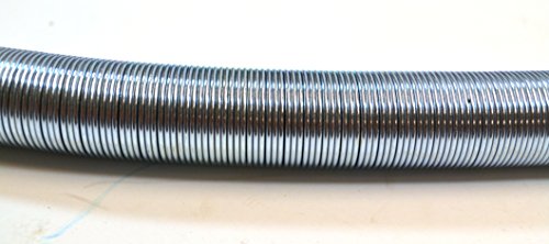Eisco - Wave Form Helix Spring, 3m Steel Coil for Wave Motion Demonstration - 20mm Diameter, Expands to 9m - Visualize Longitudinal Transverse Seismic Standing Waves - Includes Experiment Guide