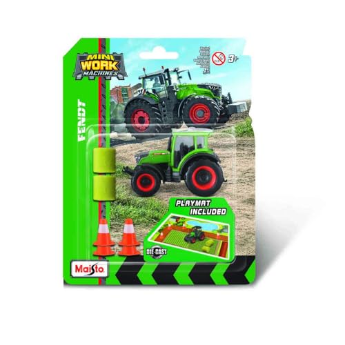 Maisto Mini Work Machines Play Mat Set Asmt.