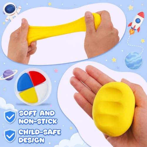 Air Dry Clay Kit -12 Space Theme Modeling Clay for Kids Arts and Crafts - color: #04Dark Blue- Children's Drem Star