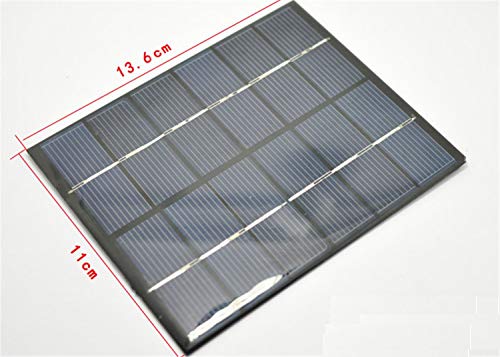 Sunnytech® 2w 6v USB Mini Solar Panel Module DIY Polysilicon Solar Epoxy Cell Charger B032