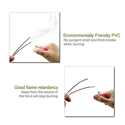 Chanzon 40pcs 30cm Long Male to Female Header Jumper Wire Dupont Cable Line - color: (2) Male to Female (40pcs), size: 30CM