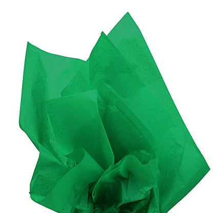 JAM PAPER Tissue Paper - Green - 10 Sheets/Pack - color: Green, size: 10 Count (Pack of 1)