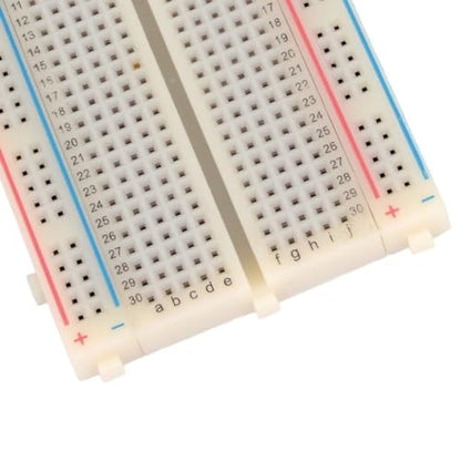 3PCS Universal Breadboard Set 400 Points Contacts Solderless Breadboard Prototype Board Prototyping Shield PCB Circuit Test Board for Electronics Testig DIY