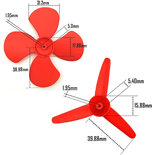 DC Motors Kit for Kids, 6 Set 159pcs Mini Electric Hobby Motor Strong Magnetic with Plastic Gears, Shaft Propeller, Plastic Wheels for DIY STEM Engineering Toy Science Project