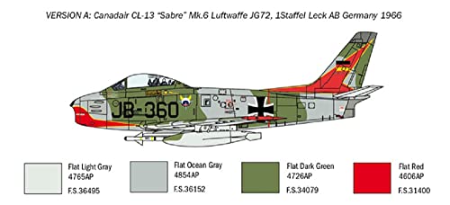 Italeri 2799 F-86e Sabre 1 48 Scale Plastic Model Kit
