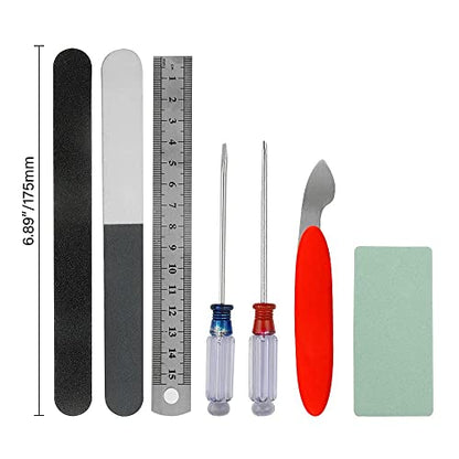 24Pcs Gundam Model Tools Kit Hobby Building Tools Modeler Basic Tools Craft Set for Car Model Building Repairing and Fixing - size: 24P1