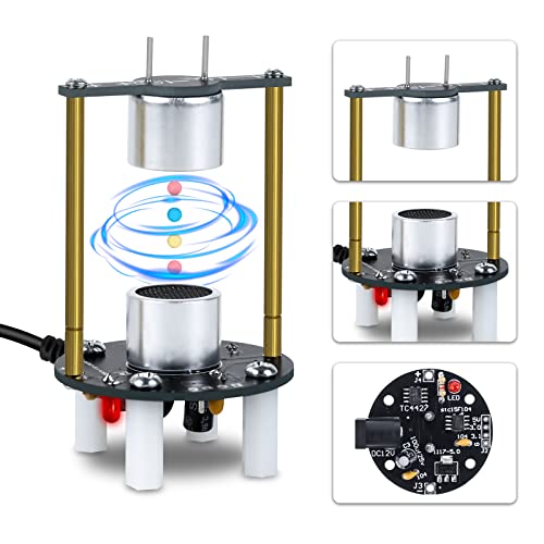 ICStation Ultrasonic Levitation Soldering Practice Kit, Standing Wave Controlled Levitation DIY Soldering Kit for STEM Learners, Classroom Demonstrations & Hands-On Electronics Practice