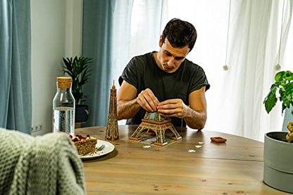 Ravensburger Eiffel Tower 216 Piece 3D Jigsaw Puzzle for Kids and Adults - 12556 - Easy Click Technology Means Pieces Fit Together Perfectly