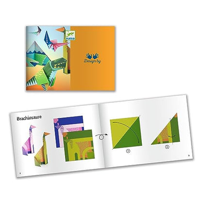 DJECO Dinosaur Origami Paper Craft Kit