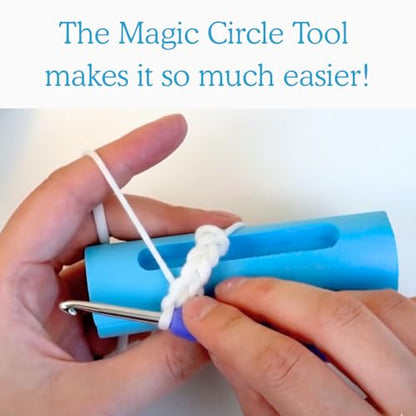 KelliDream Learn to Crochet Kit for Beginner Adults with Magic Circle Tool; Step-by-Step Video Tutorials; All Supplies to Make Cute Amigurumi (Bunny) - color: Bunny