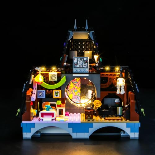 Upgraded Led Light Kit Compatible with Lego Wednesday & Enid's Dorm Room Building Set, Lights Decoration Compatible with Lego 76781 (Model Not Included) - style: Classic Version