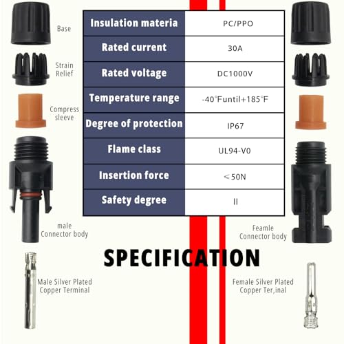 Solar PV Panel Crimping Tool Kit AWG 10-14 2.5/4/6mm² - color: Mc4-6set-with Iron Scissor