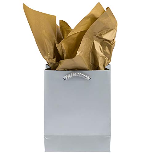 JAM PAPER Tissue Paper - Gold Semi-Metallic - 10 Sheets/Pack - color: Gold, size: 10 Count (Pack of 1)