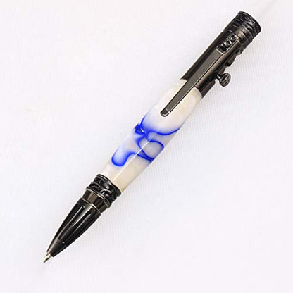 Legacy Woodturning Stick Shift with Reverse Pen Kit - Variety, 3 Pack, Includes 2 Chrome, 1 Gun Metal, Woodworking Project Kit