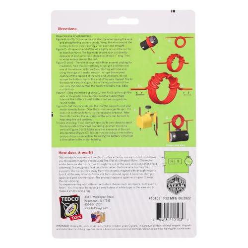 TEDCO Simplest Motor (Age 8+) Colors May Vary