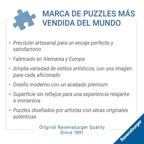 Ravensburger - Wicked: Act I - 1000 Piece Jigsaw Puzzle - Bold, Bright, and Stunning Imagery from The New Version of Wicked - Frameable - Premium Quality - Puzzles for Adults