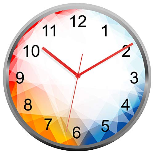 Hicarer 28 mm Long Shaft Quartz Clock Movement Clock Parts Repair Kit (Red) - color: Red